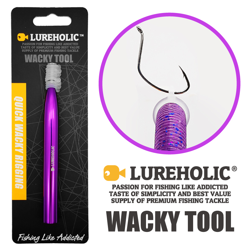 LUREHOLIC 8mm 12mm Wacky Tool  - đánh giá và giá Fishing Lure Making Kit