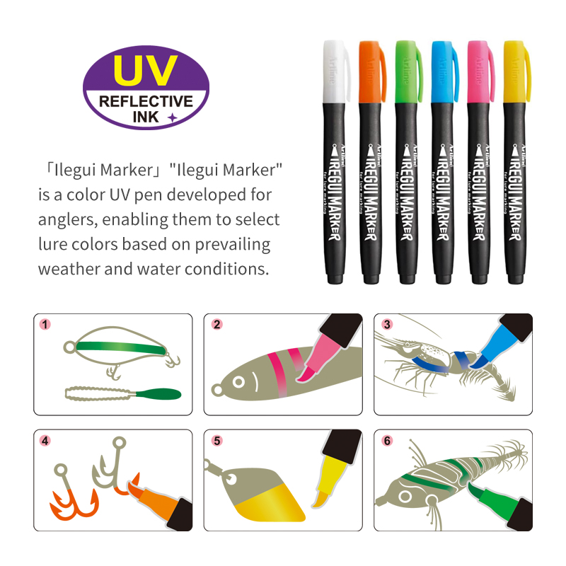 New Fishing Tool UV Fluorescen - đánh giá và giá Fishing Lure Making Kit