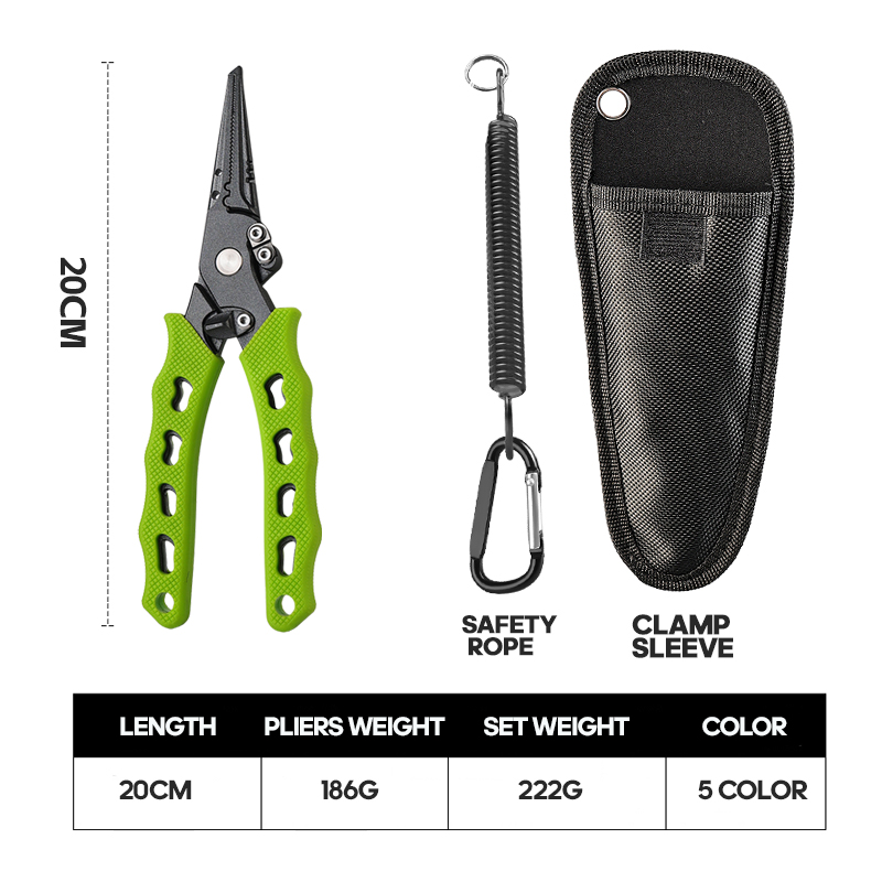 TAIYU 5-Color Stainless Steel  - đánh giá và giá Fishing Lure Accessories