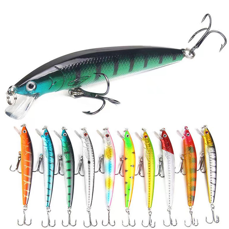 10PCS Jerkbait Minnow Swimbait - đánh giá và giá Fishing Lure Crankbait