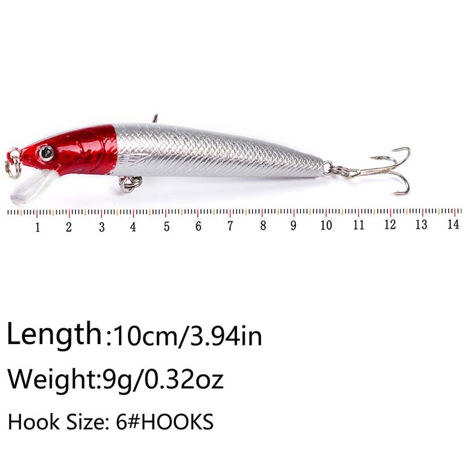 10PCS Jerkbait Minnow Swimbait - đánh giá và giá Fishing Lure Crankbait