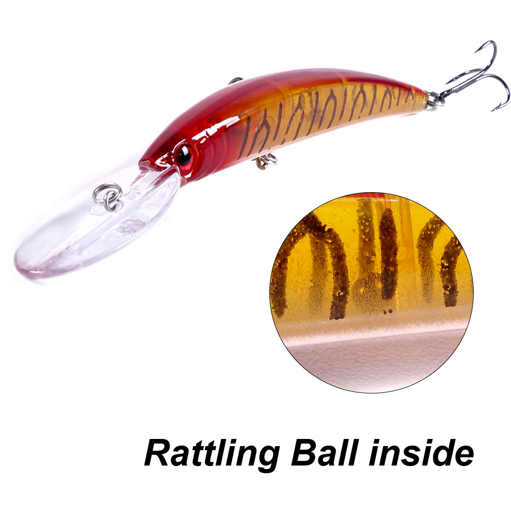 1 Chiếc 15Cm 15G Lặn Sâu Jerkb - đánh giá và giá Fishing Lure Swimbait