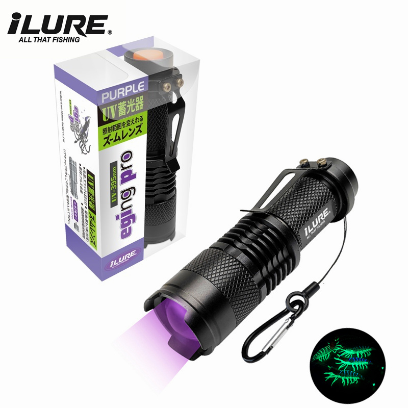 Mini UV Flashlight 395nm Ultra - đánh giá và giá Fishing Lure Making Kit