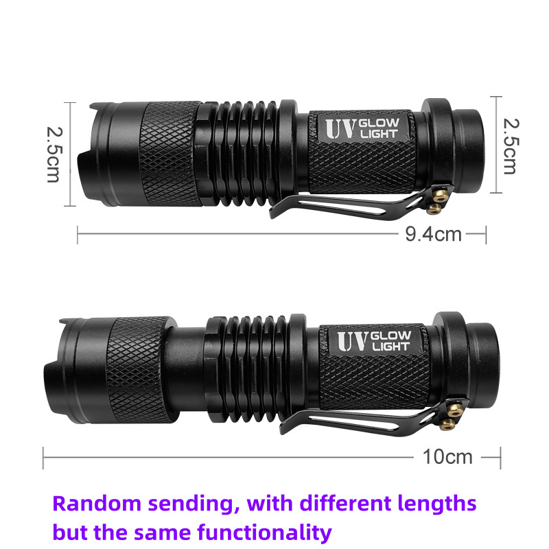 Mini UV Flashlight 395nm Ultra - đánh giá và giá Fishing Lure Making Kit